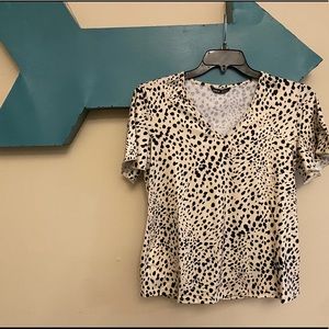 Dalmatian / polka dot top